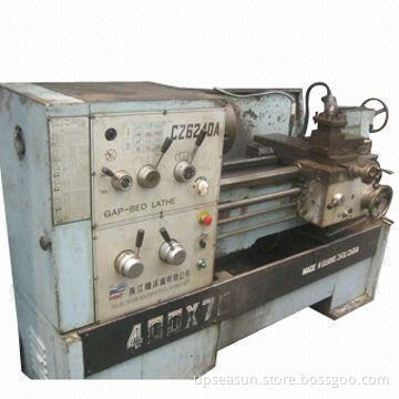 Used manual lathe machine, 4/5.5kW